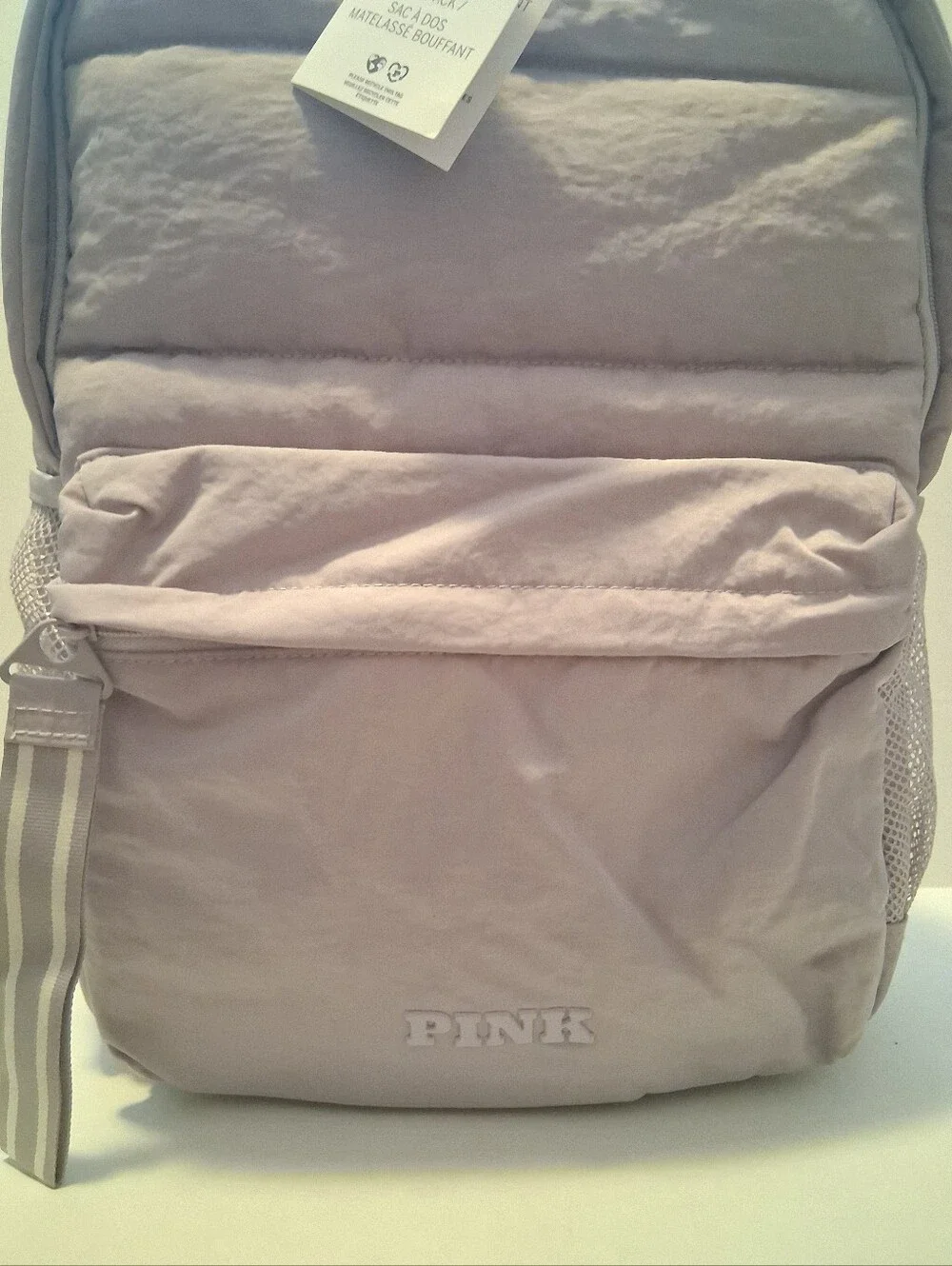 PINK Victoria's Secret Quilted Puffer Backpack NWT